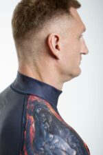 Футболка лайкра Mako длинный рукав черная — изображение 9