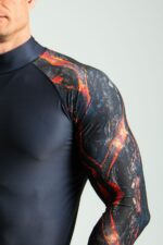 Футболка лайкра Mako длинный рукав черная — изображение 10