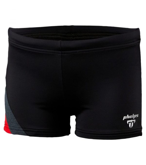 Плавки детские Timeo черный/красный