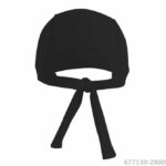 Бандана iQ лайкра черная — изображение 2