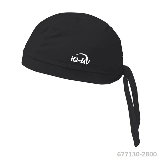 b_2727f2503aa3da7c861a85caa0924a61 Бандана iQ лайкра черная — изображение 1