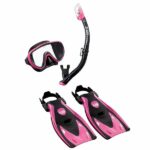 Комплект Tusa TS1521 маска+трубка+ласты