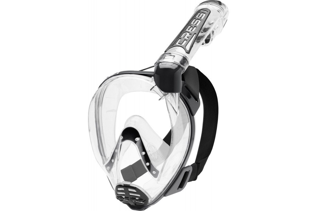 c9904399-a422-430d-9df3-9c732eca585f-1200x800 Маска полнолицевая Cressi Duke прозрачный/черный — изображение 1