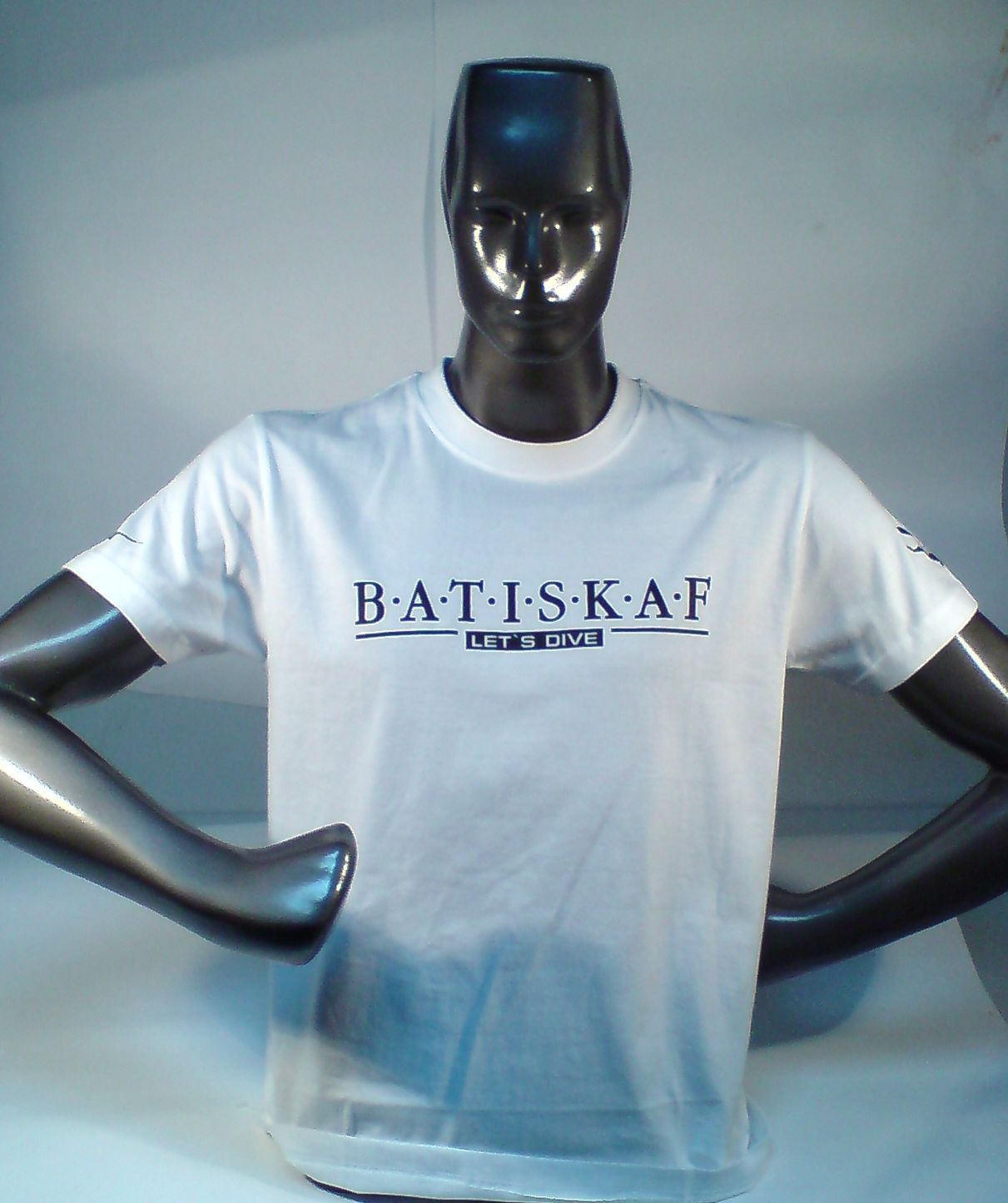 dsc00571_1 Футболка Батискаф, белая — изображение 1