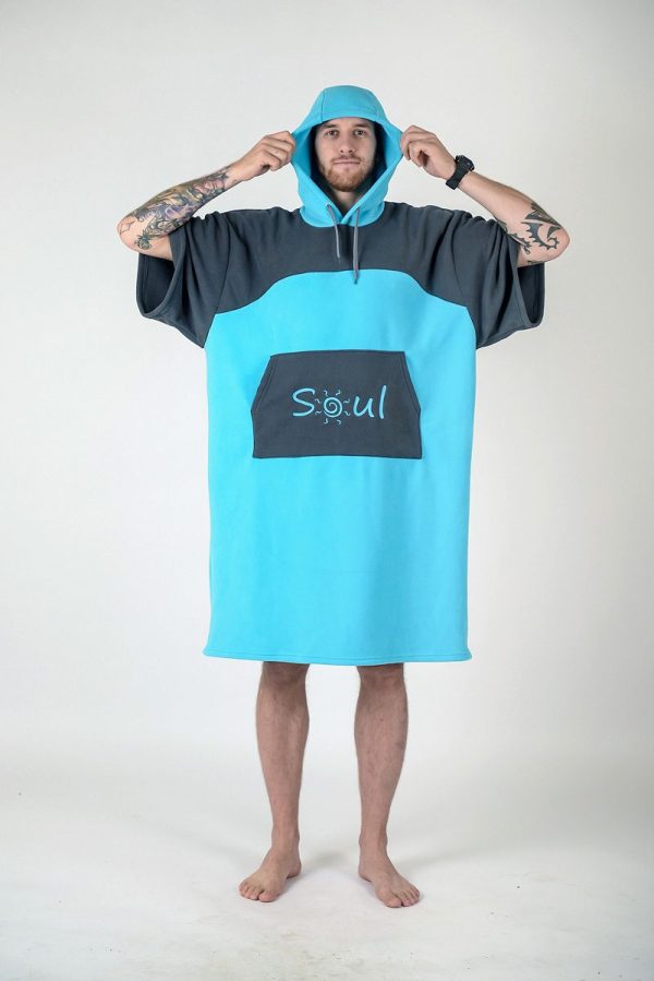 Пончо Soul флисовое