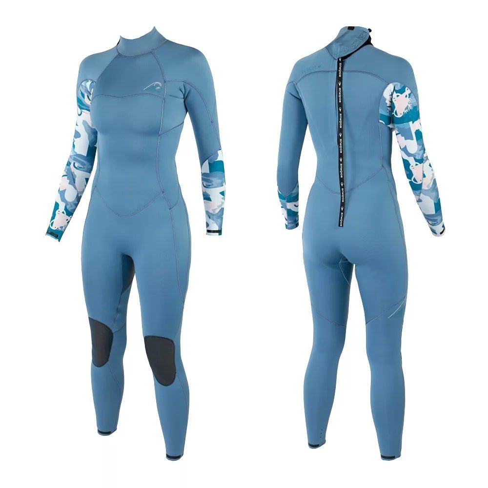 e24-ww-sooruz-combinaison-surf-divine-bz-blue-jpg Гидрокостюм SooRuz Divine 3/2мм женский голубой — изображение 1