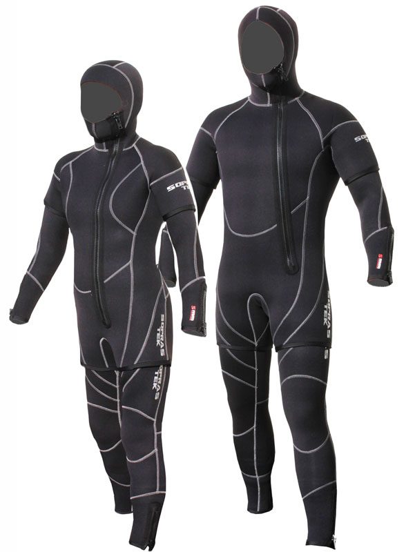 Гидрокостюм Sopras FREDDO комплект + куртка со шлемом 5мм