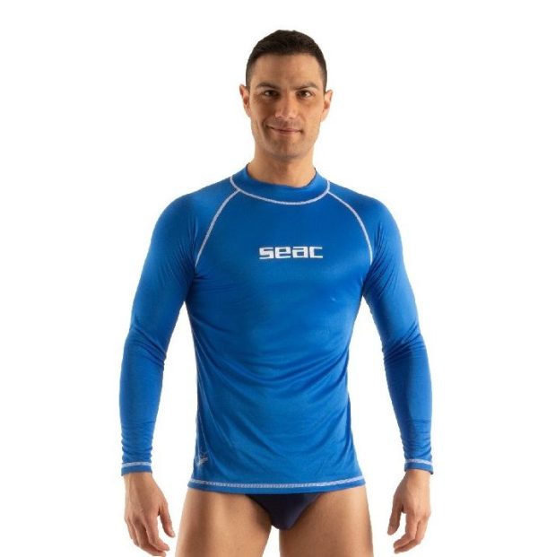 Футболка SeacSub T-SUN мужская длинный рукав синий