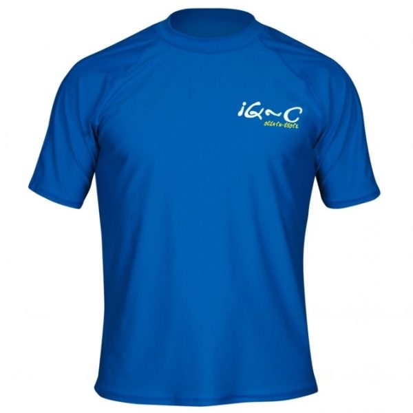 Футболка iQ UV 300 Watersport мужской синий короткий рукав