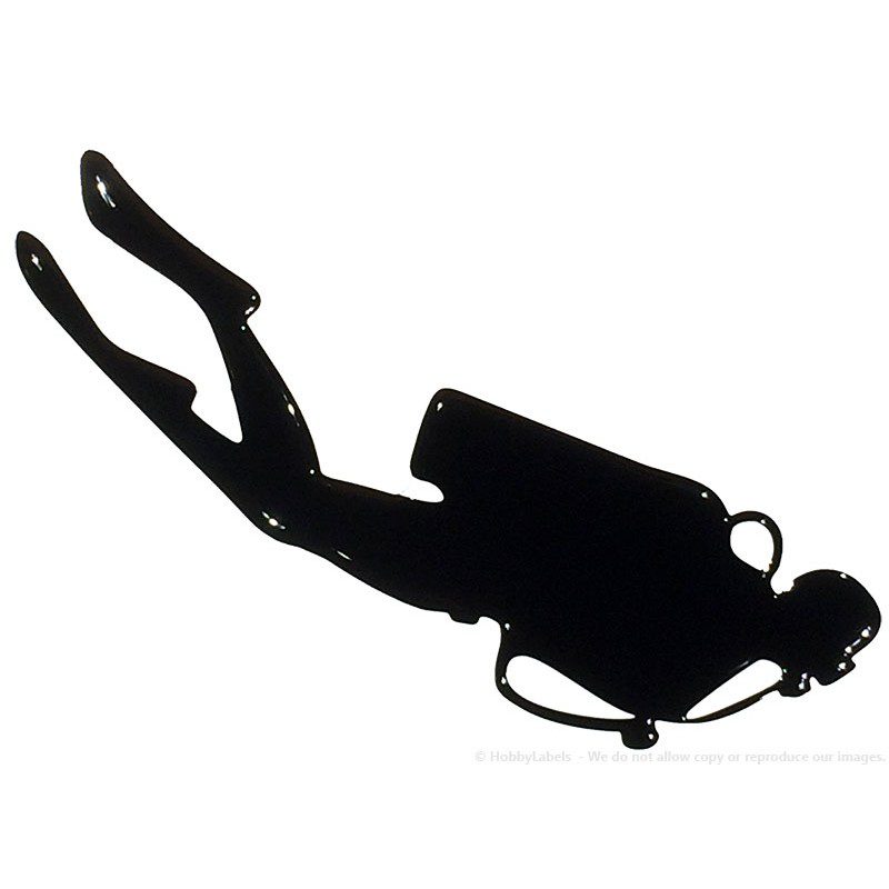 hg-w01.016.b_bg_hobbylabels.3d.sticker.water.diving_1_ Наклейка Дайвер — изображение 1
