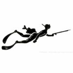 Наклейка Подводный охотник — изображение 3