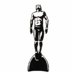 Наклейка Фридайвер