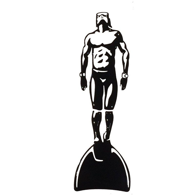 hg-w11.002.b_hobbylabels.3d.sticker.earth.freediving_1_ Наклейка Фридайвер — изображение 1