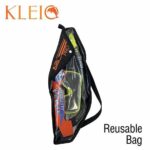 Комплект TS2022 детский маска+трубка в сумке черный силикон — изображение 4