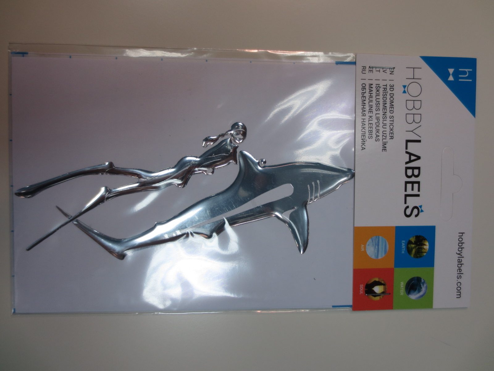 img_0835 Наклейка Девушка-дайвер — изображение 1