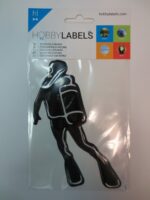 Наклейка Дайвер