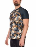 Футболка iQ лайкра UV 230 мужская короткий рукав свободный крой — изображение 2