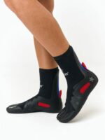 Боты Sargan ГУРУ 3мм черный/красный