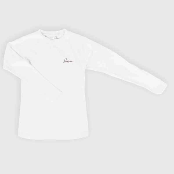 Футболка лайкра SooRuz NICE мужская длинный рукав белый