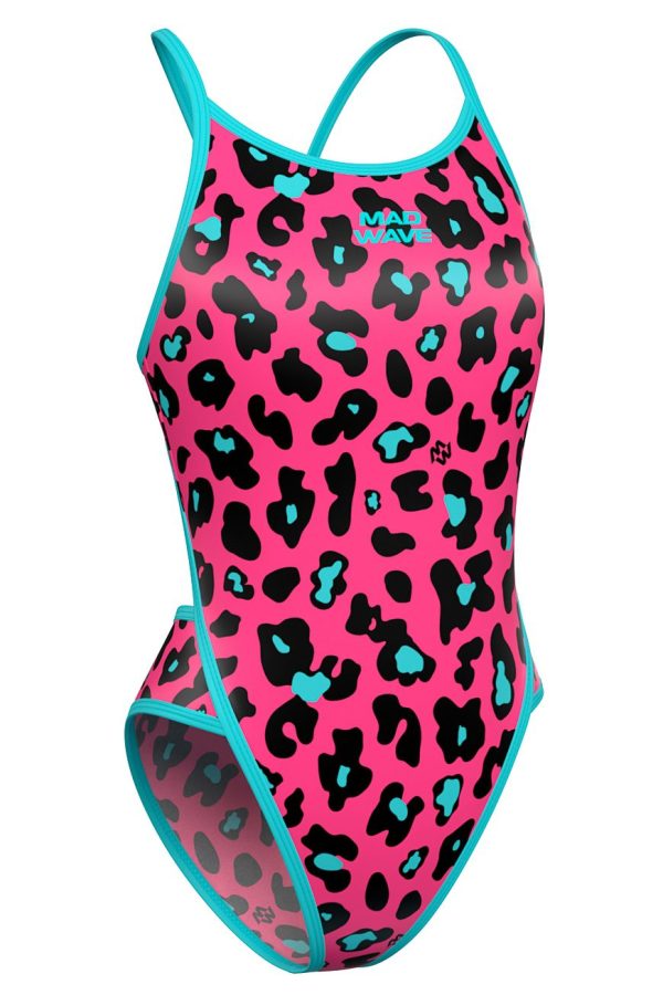 Купальник Daria розовый леопард