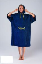 Пончо Soul махра детский розовый/голубой — изображение 2