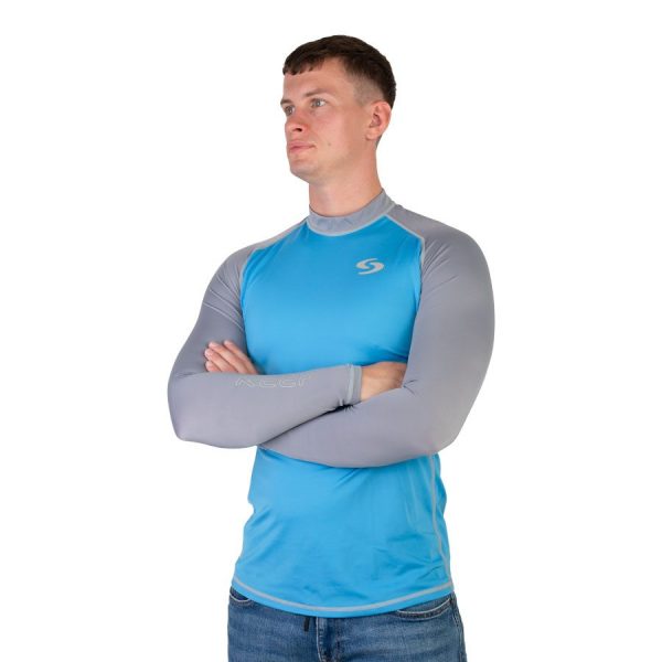 Футболка Scorpena Reef лайкра синий/серый