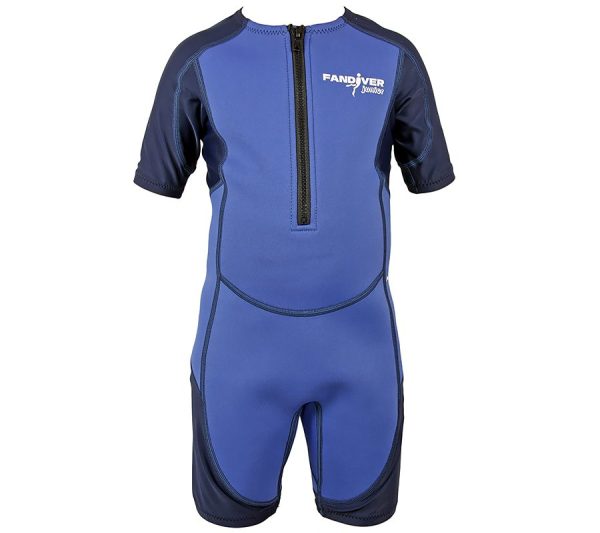 Гидрокостюм FanDiver Shorty детский 2мм синий