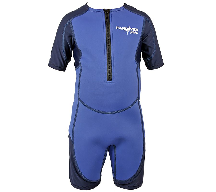 shorty-blue_01 Гидрокостюм FanDiver Shorty детский 2мм синий — изображение 1