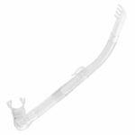 Трубка Cressi Delta 1 прозрачный силикон — изображение 4