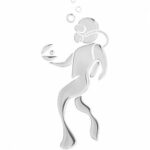 Наклейка Дайвер — изображение 3