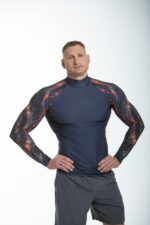 Футболка лайкра Mako длинный рукав черная — изображение 5