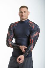 Футболка лайкра Mako длинный рукав черная — изображение 7