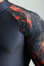 Футболка лайкра Mako длинный рукав черная — изображение 11